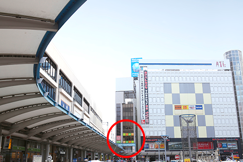 郡山駅からのアクセス
